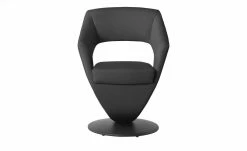 Leder-Drehstuhl Kingsman | Schwarz Eckig 4 Leder-Drehstuhl Kingsman | Schwarz Eckig -Stühle Verkäufe 2022 14308895 3 202102262235