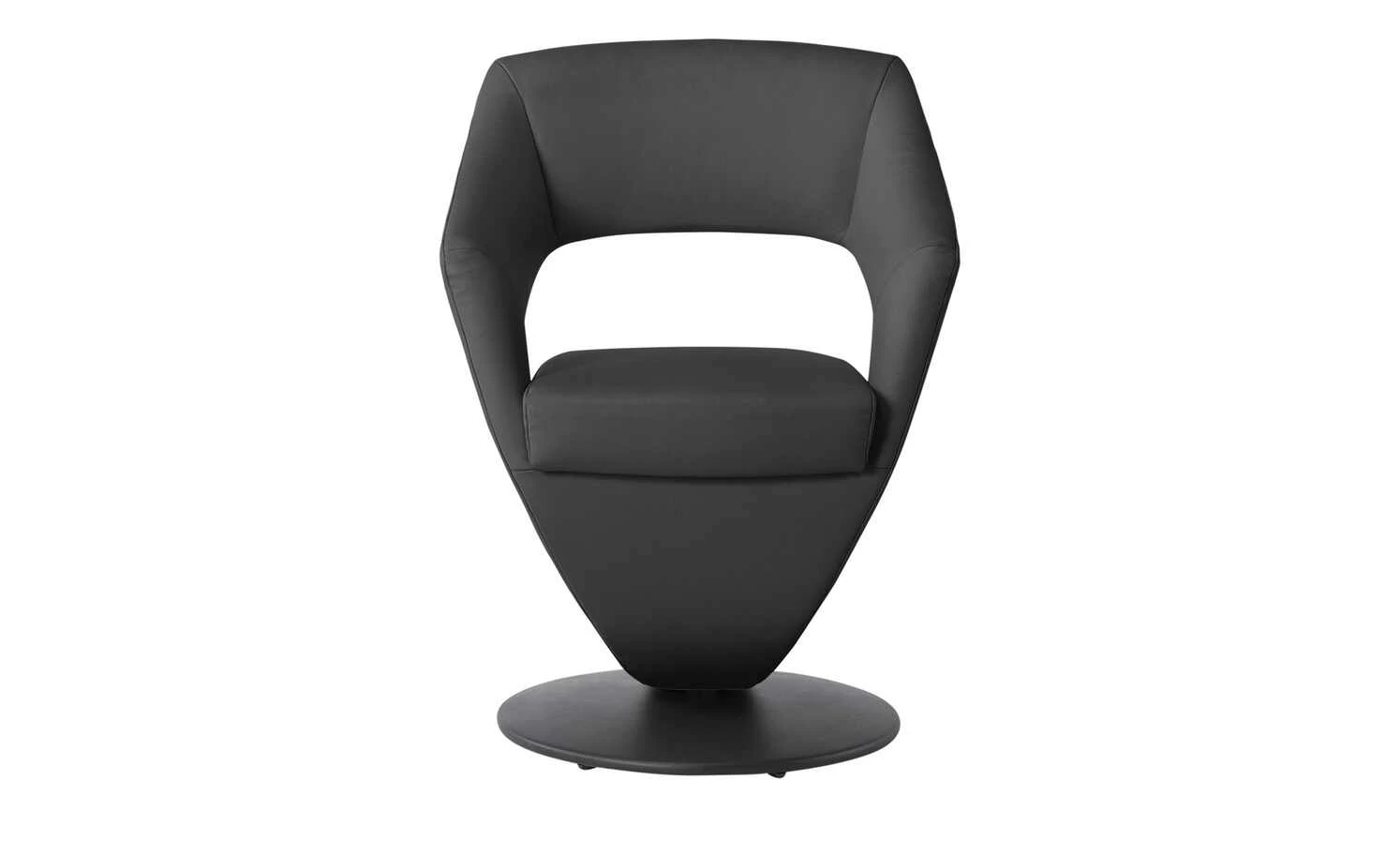 Leder-Drehstuhl Kingsman Leder-Drehstuhl Kingsman | Schwarz Eckig -Stühle Verkäufe 2022 14308895 3 202102262235