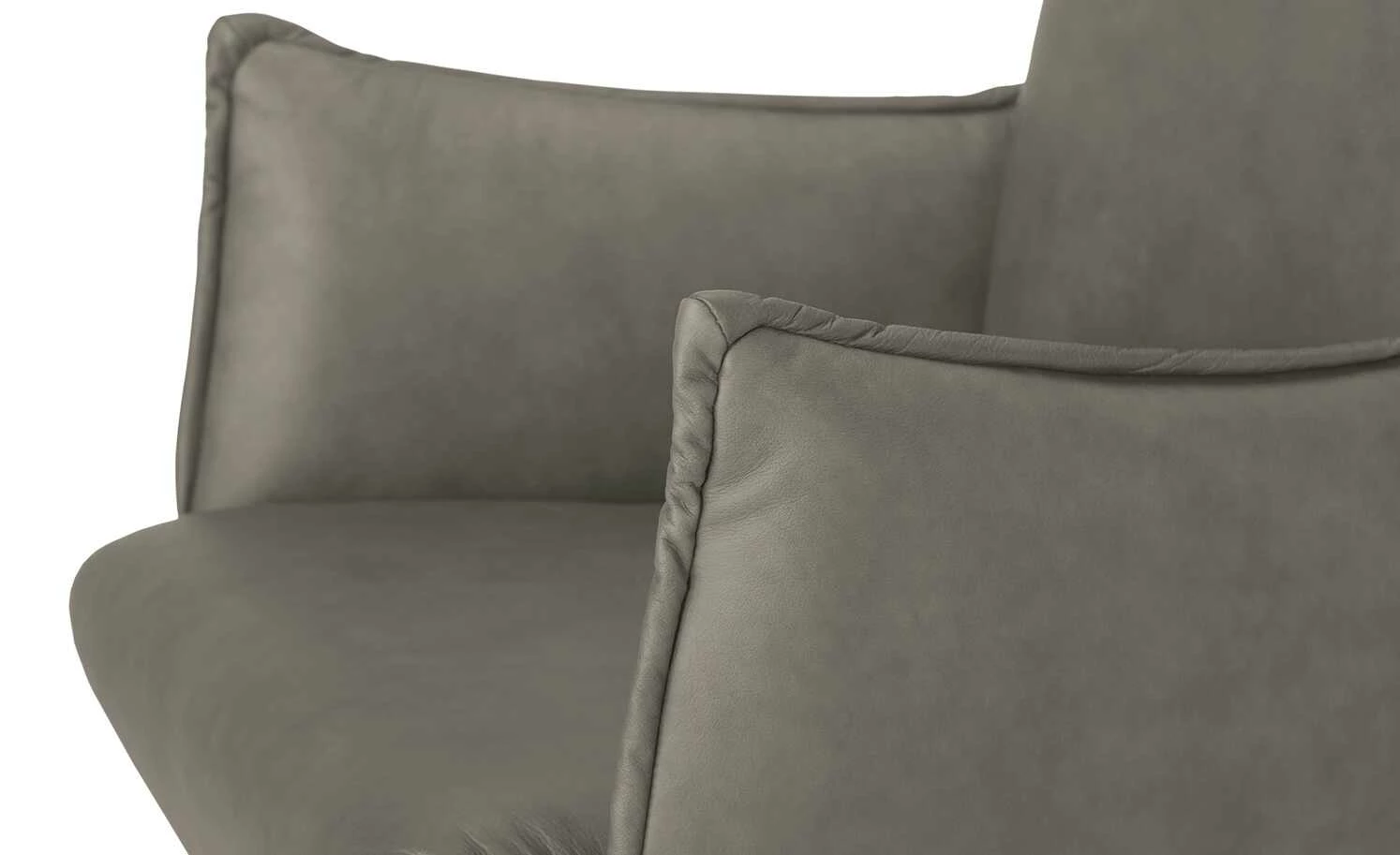 Leder-Drehstuhl Drive Leder-Drehstuhl Drive | Stahl (Hellgrau) Ja -Stühle Verkäufe 2022 14308928 8 202105251237