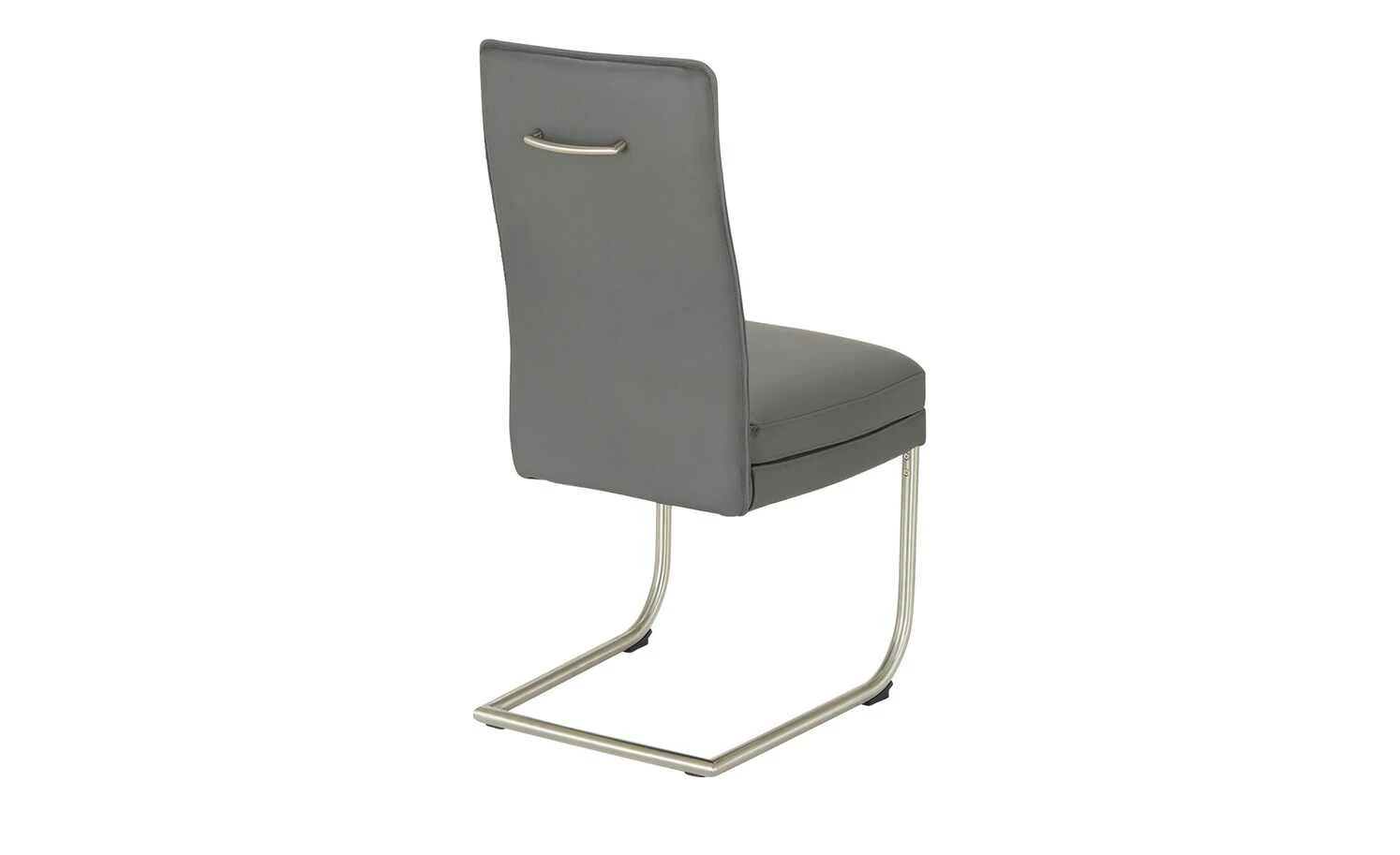 uno Leder-Freischwinger Sophia uno Leder-Freischwinger Sophia | Grau -Stühle Verkäufe 2022 14309015 2 202110071235