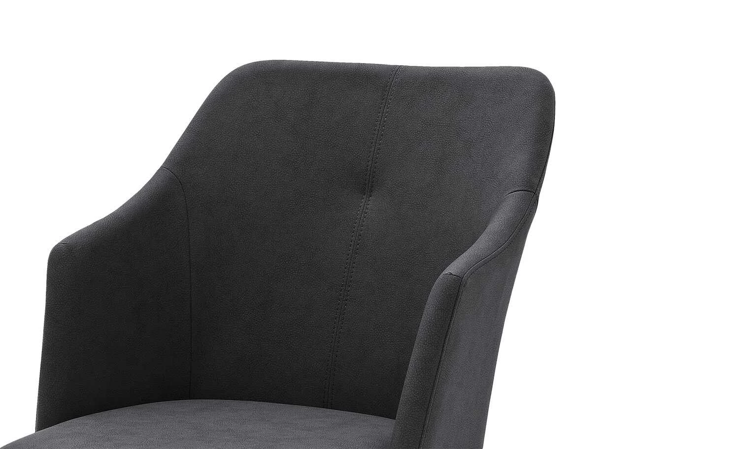 Polsterstuhl Dita Polsterstuhl Dita | Anthrazit 4-Fuß eckig hohe Armlehne -Stühle Verkäufe 2022 14309568 3 202101262258