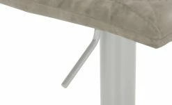 Barhocker MyToby | Lichtgrau Edelstahl eckiger Bodenteller -Stühle Verkäufe 2022 14309601 5 202108022233