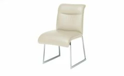 JOOP! Leder-Kufenstuhl Cubic | Perle (Creme) Nein -Stühle Verkäufe 2022 15300346 4 202104281234