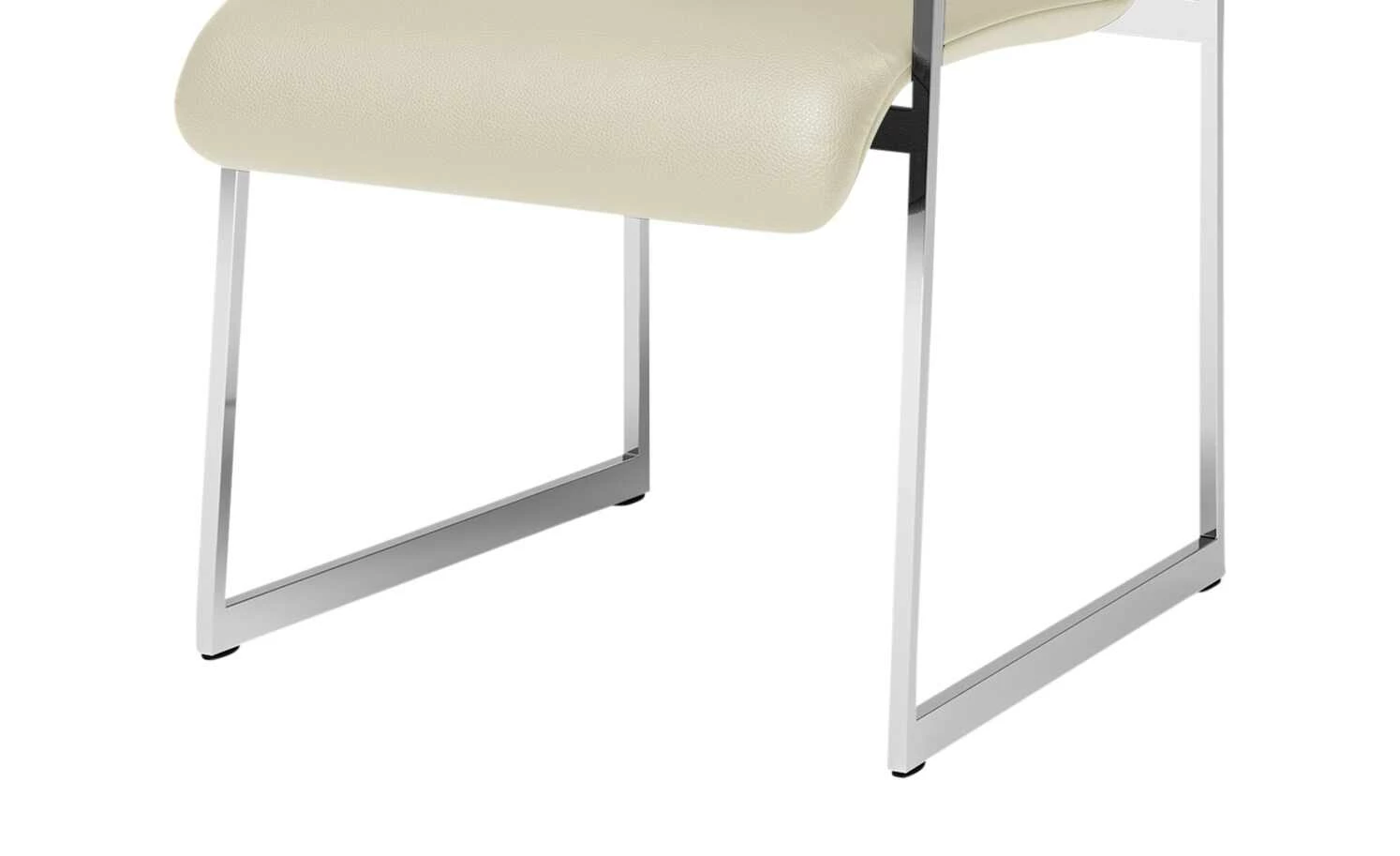 JOOP! Leder-Kufenstuhl Cubic JOOP! Leder-Kufenstuhl Cubic | Perle (Creme) Ja -Stühle Verkäufe 2022 15300350 3 202104281234