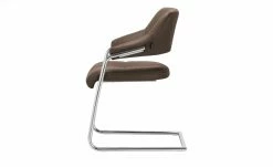 JOOP! Leder-Schwingstuhl Loft | Nougat (Dunkelbraun) -Stühle Verkäufe 2022 15300367 13 202104212234