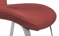 JOOP! Leder Dinner-Stuhl Lounge | Rosso (Rot) 4-Fußstuhl -Stühle Verkäufe 2022 15300392 7 202104232234