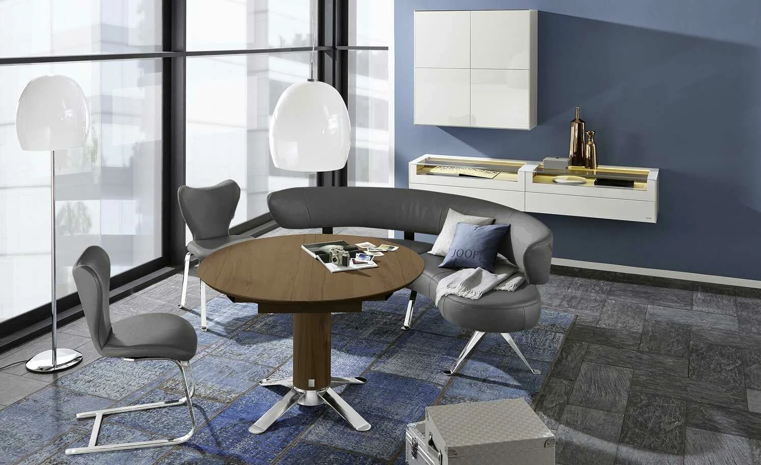 JOOP! Leder-Schwingstuhl Lounge JOOP! Leder-Schwingstuhl Lounge | Teer (Anthrazit) Schwingstuhl -Stühle Verkäufe 2022 15300395 3 202104232234