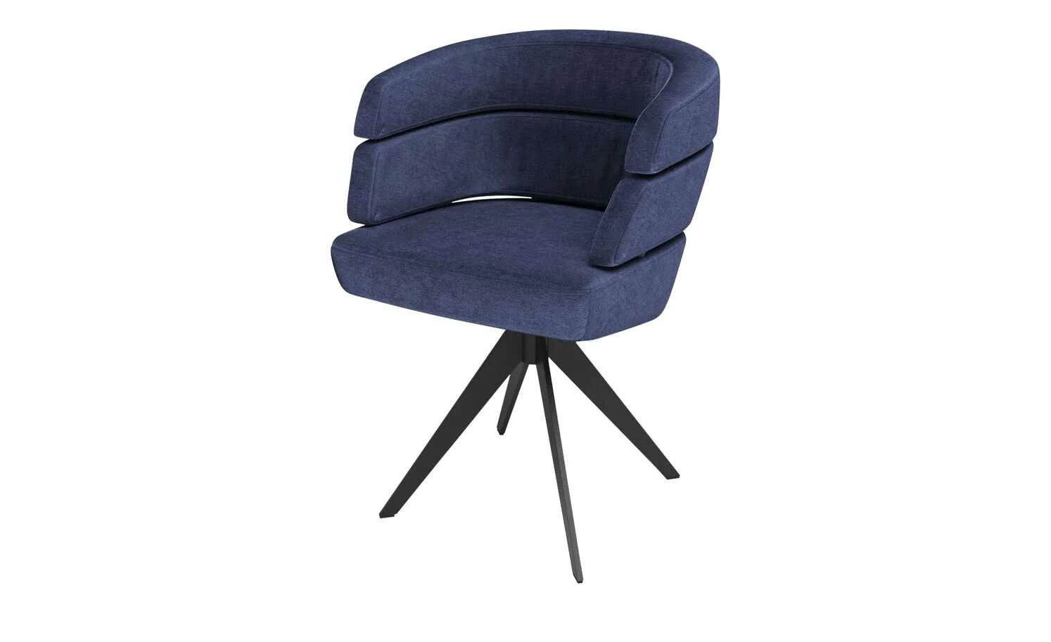 JOOP! Polster-Drehsessel Curves JOOP! Polster-Drehsessel Curves | Marine (Dunkelblau) 4-Fußstuhl -Stühle Verkäufe 2022 15300423 1 202104212234