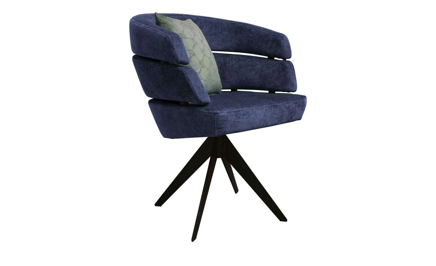 JOOP! Polster-Drehsessel Curves JOOP! Polster-Drehsessel Curves | Marine (Dunkelblau) 4-Fußstuhl -Stühle Verkäufe 2022 15300423 2 202104212234