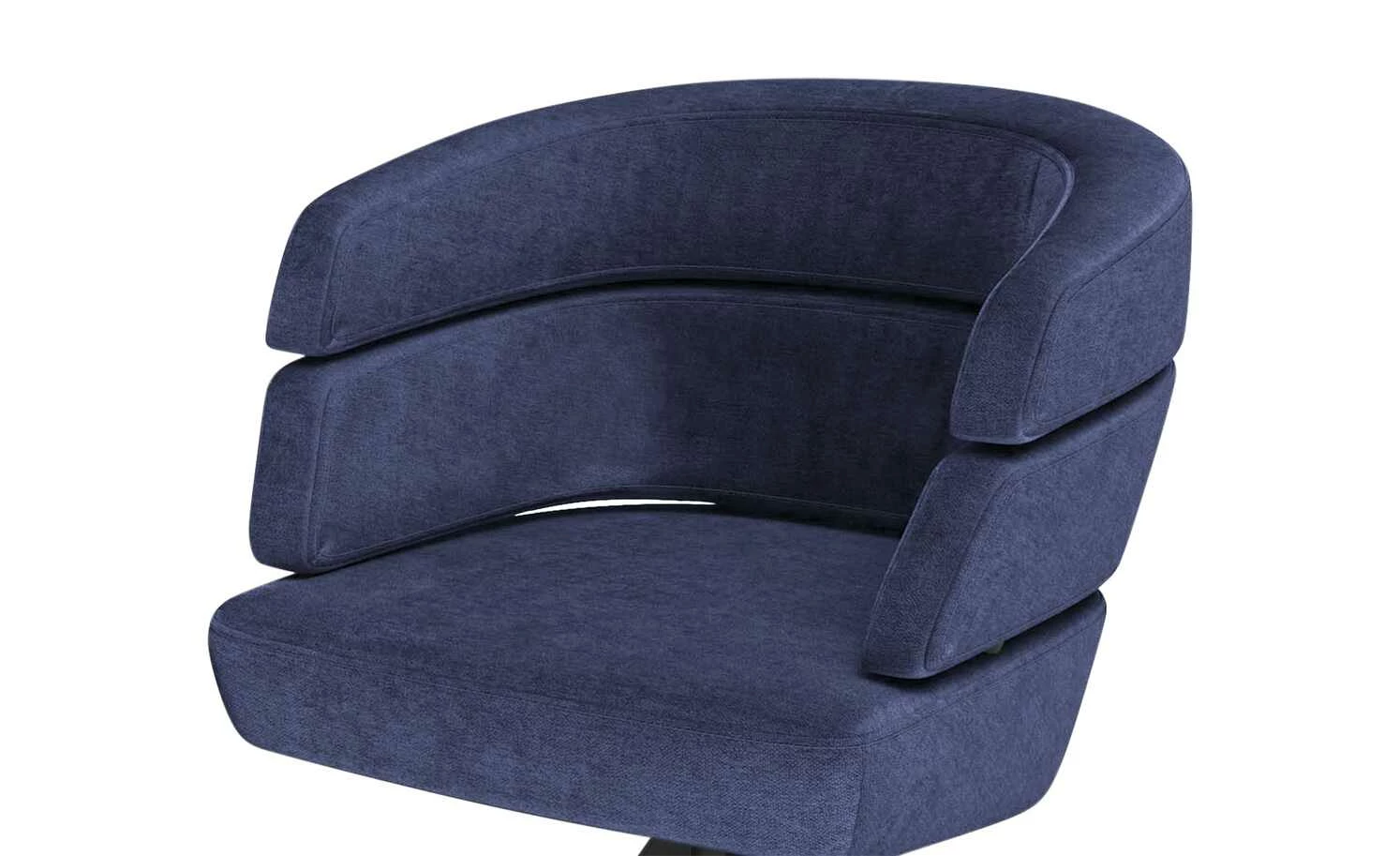 JOOP! Polster-Drehsessel Curves JOOP! Polster-Drehsessel Curves | Marine (Dunkelblau) 4-Fußstuhl -Stühle Verkäufe 2022 15300423 4 202104212234