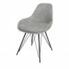 JOOP! Chenille-Schalenstuhl Wires | Hellgrau -Stühle Verkäufe 2022 15300474 3 202104212234