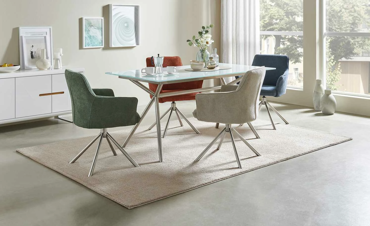 uno Polsterstuhl drehbar Dana uno Polsterstuhl drehbar Dana | Rot -Stühle Verkäufe 2022 15300883 3 202207191233