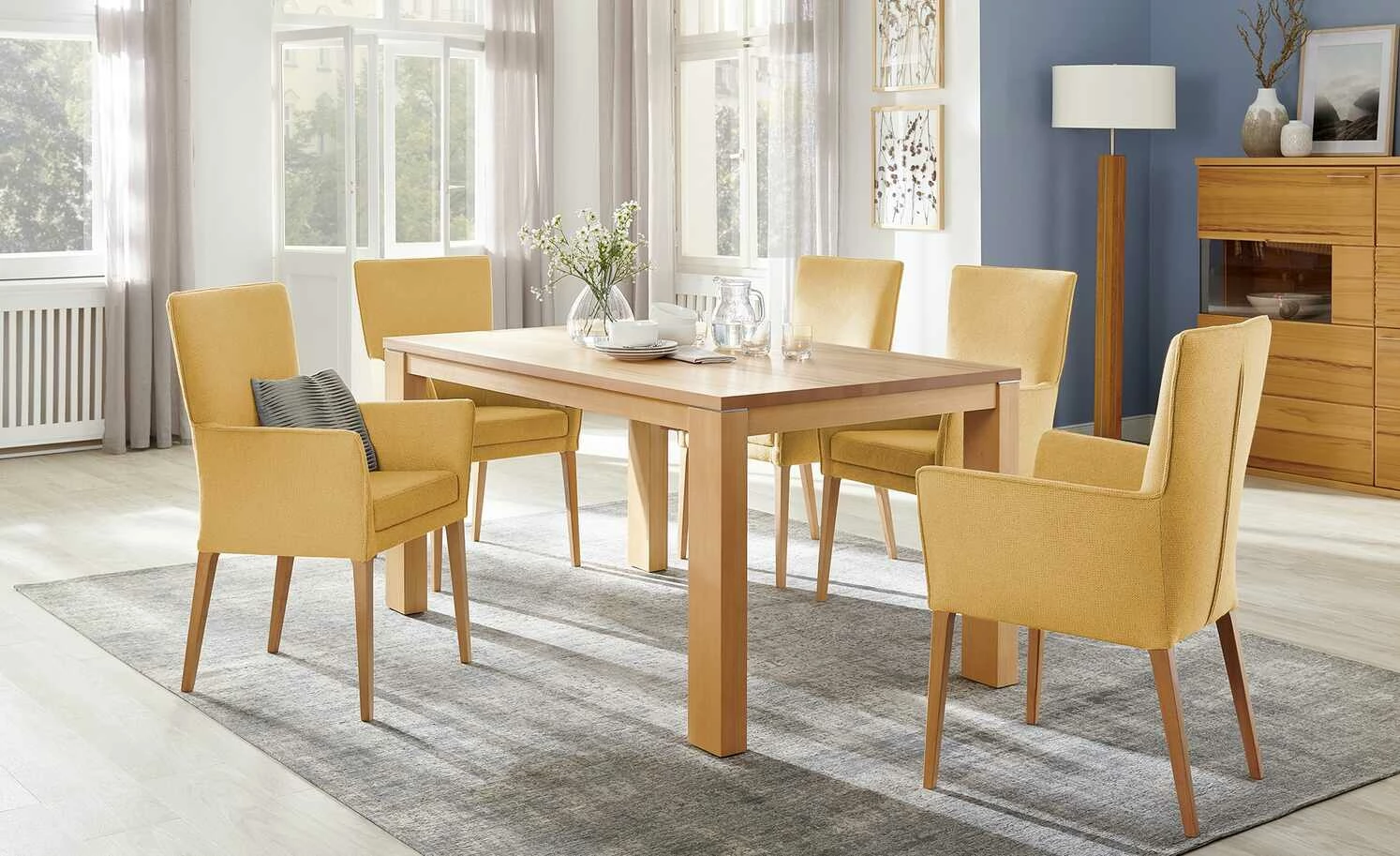 Wohnwert Armlehn-Polsterstuhl Aron Wohnwert Armlehn-Polsterstuhl Aron | Gelb -Stühle Verkäufe 2022 15301199 2 202107212232