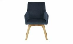 Wohnwert Armlehn-Polsterstuhl Fina | Navy (Dunkelblau) Nein -Stühle Verkäufe 2022 15301202 5 202106292232