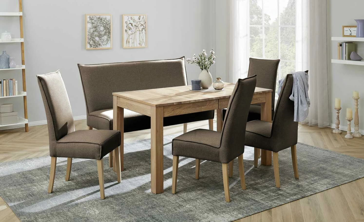 Woodford Polsterstuhl Gerda Woodford Polsterstuhl Gerda | Braun Eiche Bianco -Stühle Verkäufe 2022 15301331 7 202107021243