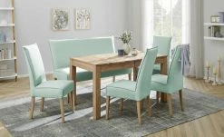 Woodford Polsterstuhl Gerda | Mint Eiche Bianco