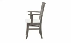 maison bleue Holzstuhl massiv Florian | Grau / Weiß Ja -Stühle Verkäufe 2022 15302032 8 202108132237