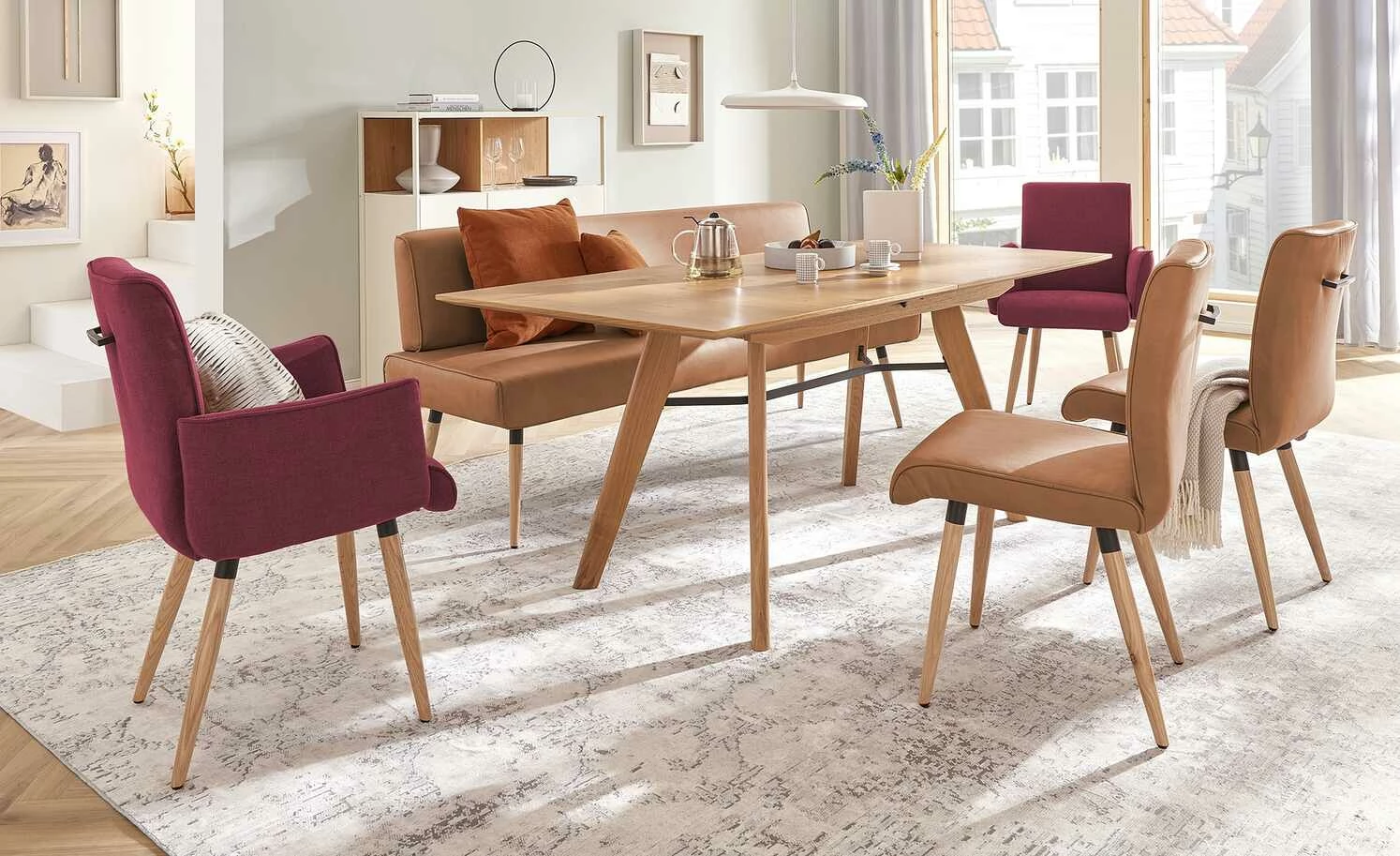 Armlehnstuhl mit Griff Armlehnstuhl mit Griff | Bordeaux (Rot) -Stühle Verkäufe 2022 15302357 2 202109082233