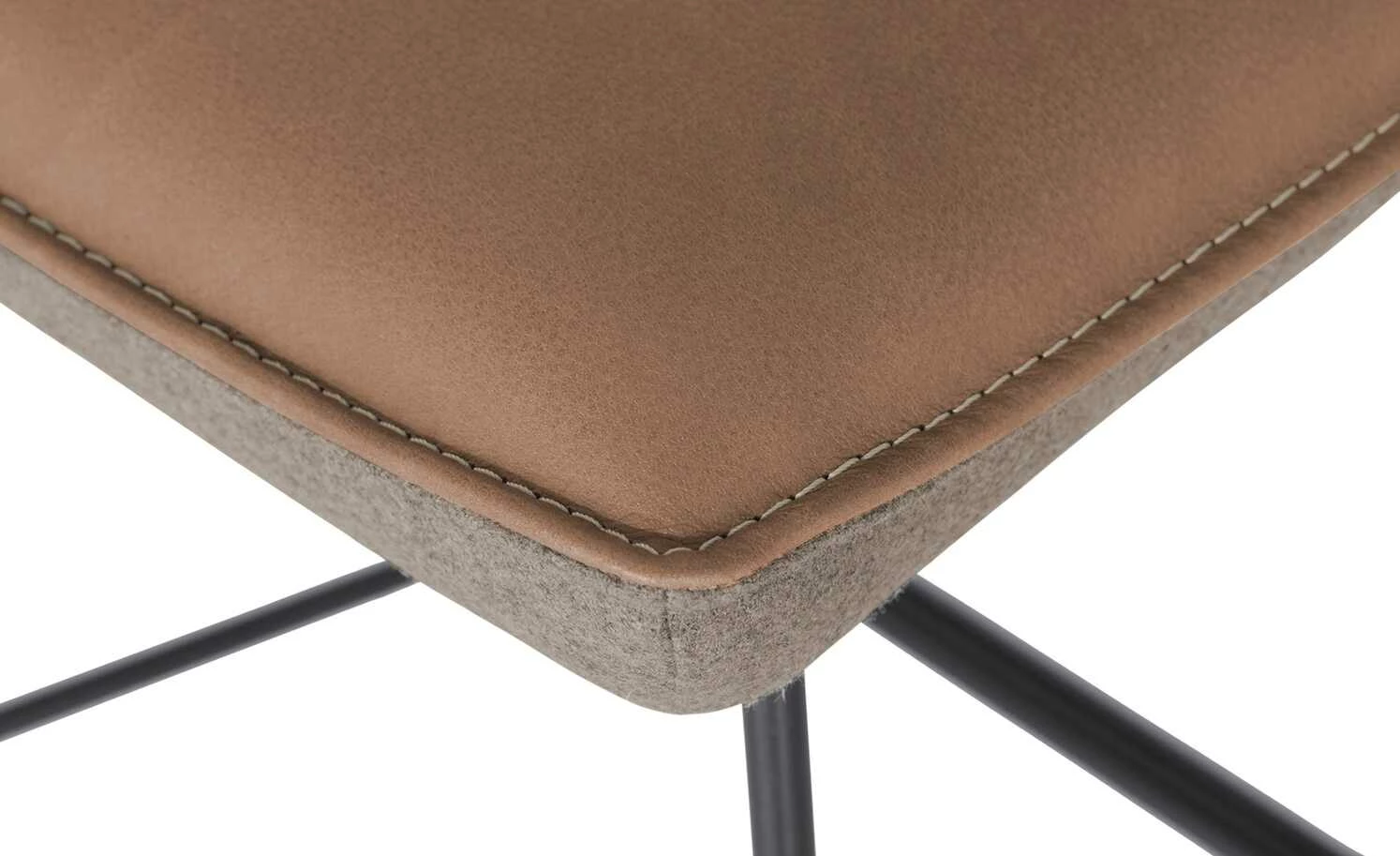 KOINOR Kufenstuhl Leder Schwof KOINOR Kufenstuhl Leder Schwof | Chai (Hellbraun) / Dunkelbraun -Stühle Verkäufe 2022 15302506 8 202109101235