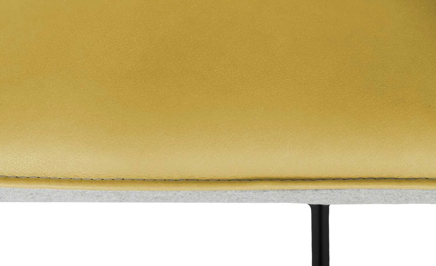 KOINOR Kufenstuhl Leder Schwof KOINOR Kufenstuhl Leder Schwof | Safran (Gelb) / Hellgrau -Stühle Verkäufe 2022 15302510 4 202109101235