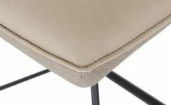 KOINOR Kufenstuhl Leder Schwof | Jade (Beige) / Dunkelbraun -Stühle Verkäufe 2022 15302512 8 202109101235