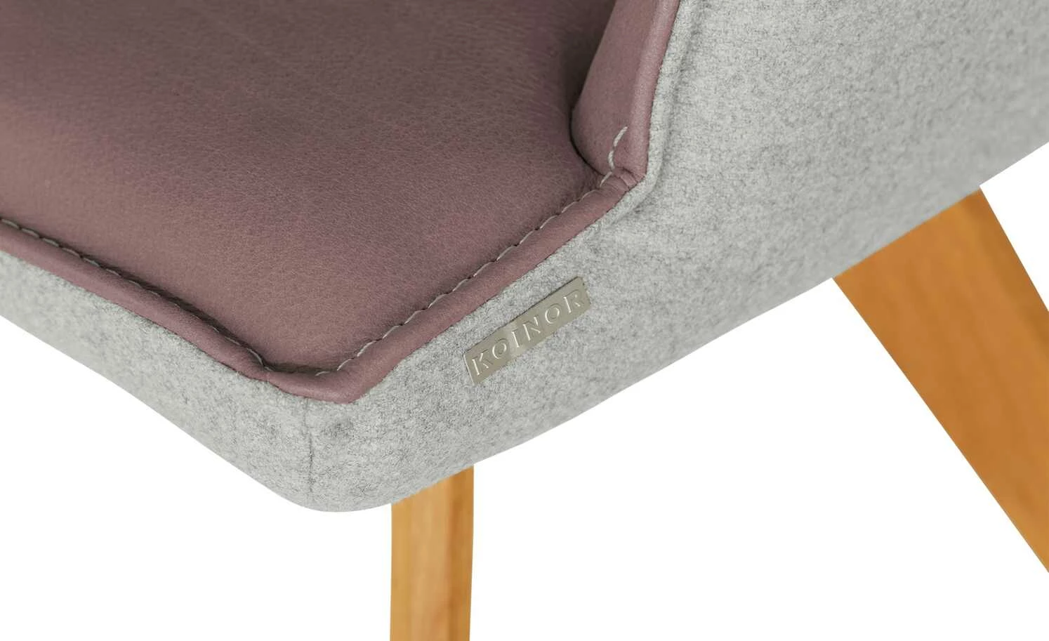 KOINOR Armlehnstuhl Leder Schwof KOINOR Armlehnstuhl Leder Schwof | Plum (Rosa) / Hellgrau Ja -Stühle Verkäufe 2022 15302539 8 202109101235