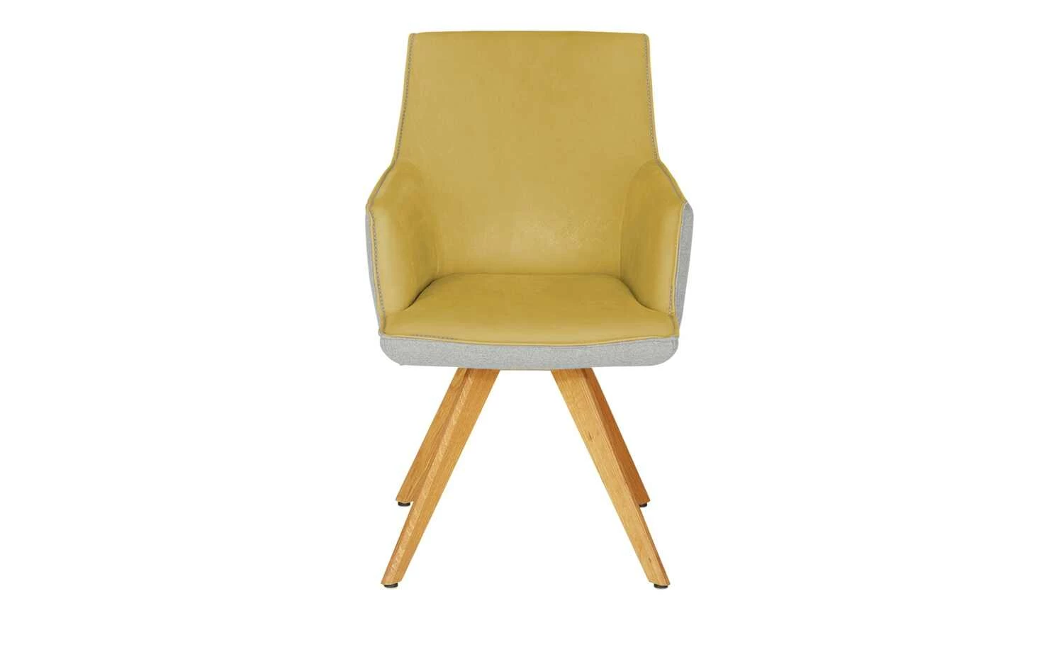 KOINOR Armlehnstuhl Leder Schwof KOINOR Armlehnstuhl Leder Schwof | Safran (Gelb) / Hellgrau Ja -Stühle Verkäufe 2022 15302540 3 202109101235