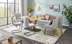 KOINOR Polsterschwingstuhl Dining System 3 | Hellgrau Nein