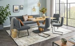 KOINOR Polsterschwingstuhl Dining System 3 | Grau Nein