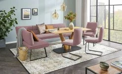 KOINOR Polsterschwingstuhl Dining System 3 | Rosa Nein