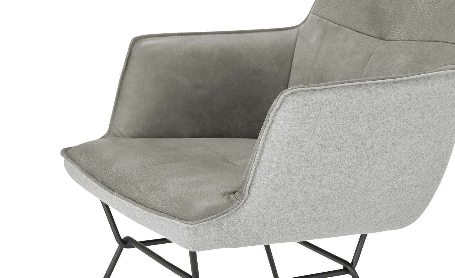 KOINOR Kufenstuhl mit Leder Bexx KOINOR Kufenstuhl mit Leder Bexx | Asphalt (Hellgrau) Ja -Stühle Verkäufe 2022 15302861 10 202111242310