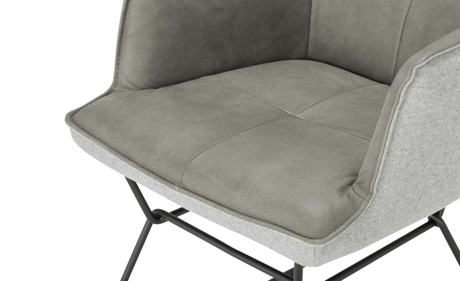 KOINOR Kufenstuhl mit Leder Bexx KOINOR Kufenstuhl mit Leder Bexx | Asphalt (Hellgrau) Ja -Stühle Verkäufe 2022 15302861 9 202111242310