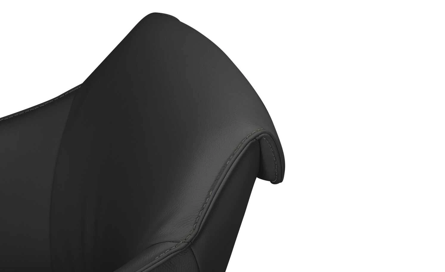 KOINOR Armlehnstuhl Dining System 1 KOINOR Armlehnstuhl Dining System 1 | Nero (Schwarz) / Kontrastnaht Grau -Stühle Verkäufe 2022 15303000 7 202110271257