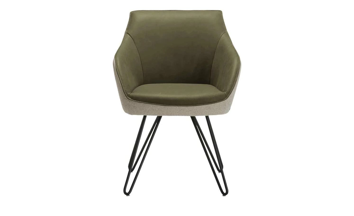 KOINOR Armlehnstuhl Dining System 4 KOINOR Armlehnstuhl Dining System 4 | Verde (Dunkelgrün) / Beige / Kontrastnaht Beige -Stühle Verkäufe 2022 15303134 2 202111251235