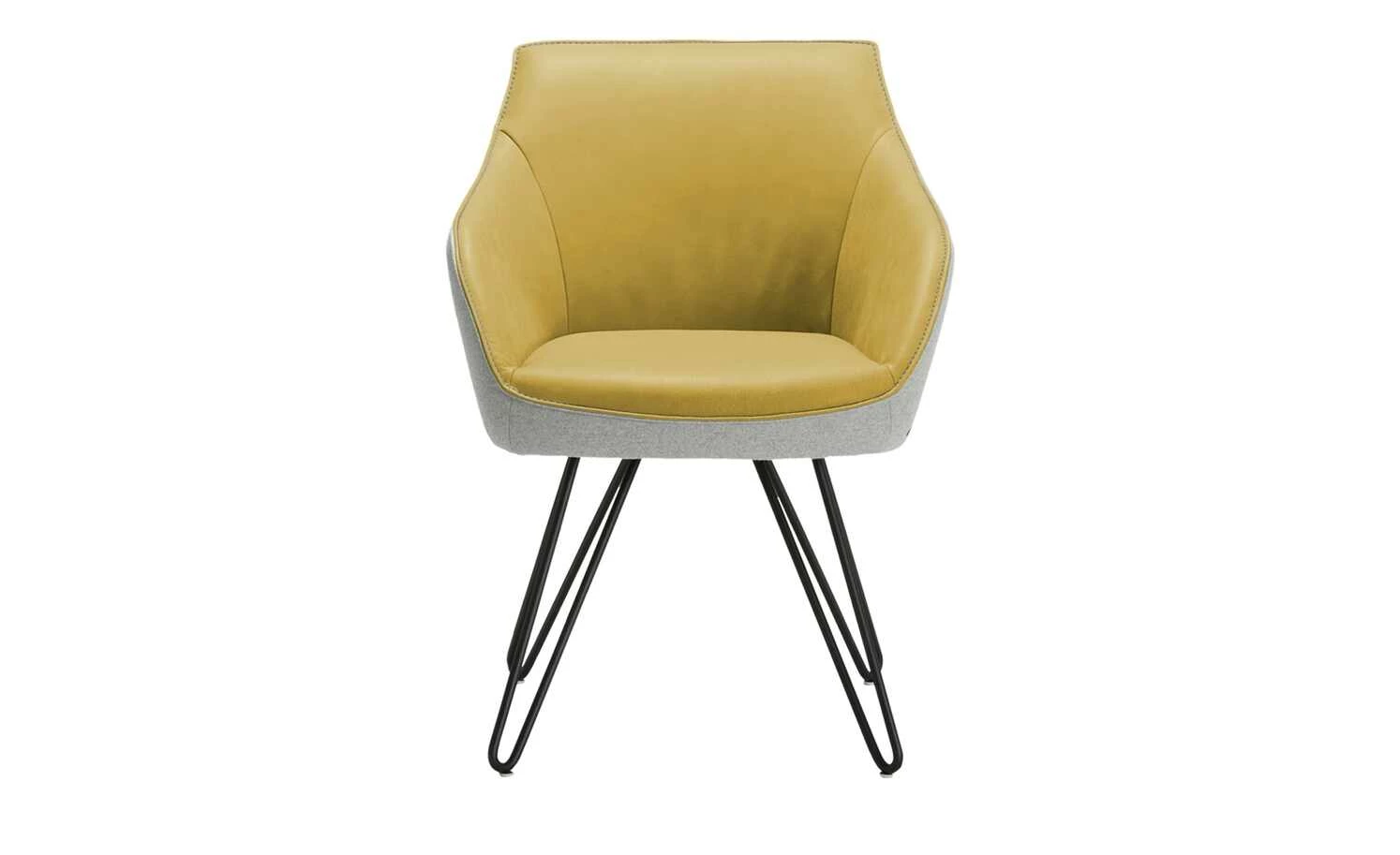 KOINOR Armlehnstuhl Dining System 4 KOINOR Armlehnstuhl Dining System 4 | Safran (Gelb) / Hellgrau / Kontrastnaht Grau -Stühle Verkäufe 2022 15303142 10 202111251235