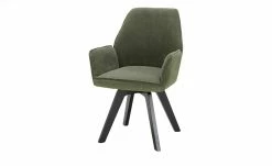 uno Armlehnstuhl drehbar Lotte | Olive (Grün)