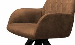 Woodford Polsterstuhl mit Armlehne Bristol | Cognac (Braun) Schwarz Ja -Stühle Verkäufe 2022 15303897 8 202203211234