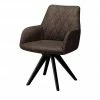 Woodford Polsterstuhl mit Armlehne Bristol | Braun (Dunkelbraun) Schwarz Ja -Stühle Verkäufe 2022 15303898 4 202203211234