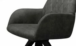 Woodford Polsterstuhl mit Armlehne Bristol | Grau (Dunkelgrau) Schwarz Ja -Stühle Verkäufe 2022 15303899 8 202203211234