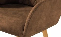 Woodford Polsterstuhl mit Armlehne Bristol | Cognac (Braun) Eiche -Stühle Verkäufe 2022 15303935 7 202203211234