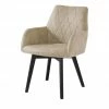 Woodford Polsterstuhl mit Armlehne Bristol | Sand (Beige) Schwarz -Stühle Verkäufe 2022 15303938 1 202203211234