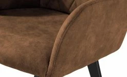 Woodford Polsterstuhl mit Armlehne Bristol | Cognac (Braun) Schwarz -Stühle Verkäufe 2022 15303939 7 202203211234