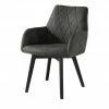 Woodford Polsterstuhl mit Armlehne Bristol | Grau (Dunkelgrau) Schwarz -Stühle Verkäufe 2022 15303941 4 202203211234