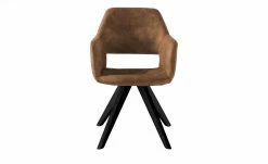 Woodford Polsterstuhl mit Armlehne Berlin | Cognac (Braun) Schwarz Nein -Stühle Verkäufe 2022 15303949 2 202203182232