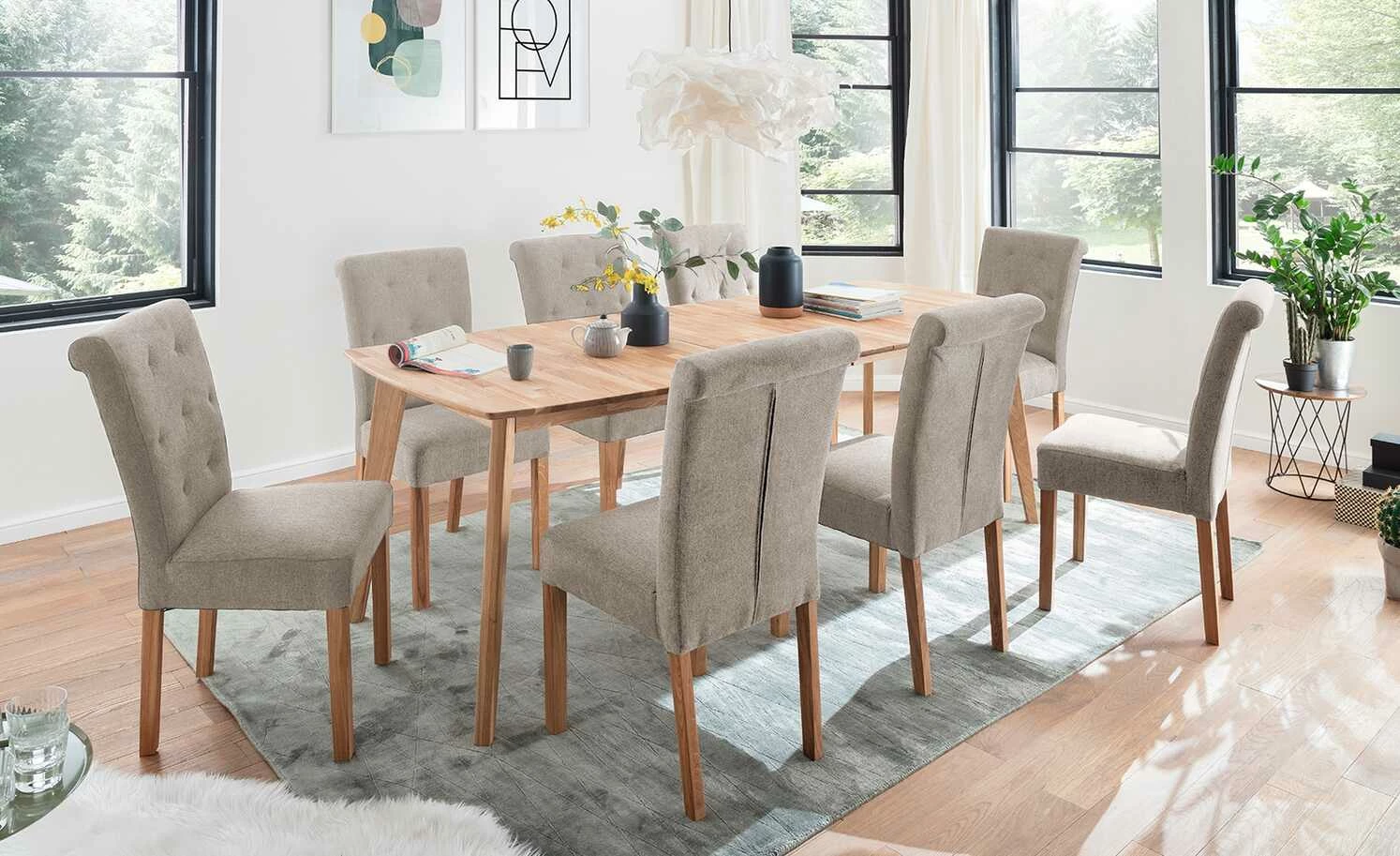 Woodford 2er Set Polsterstuhl Messena Woodford 2er Set Polsterstuhl Messena | Cappuccino (Hellbraun) Eiche -Stühle Verkäufe 2022 15304065 7 202111232233