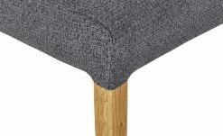 Woodford 2er Set Polsterstuhl Mako | Webstoff grob Anthrazit Eiche geölt -Stühle Verkäufe 2022 15304095 2 202204292232