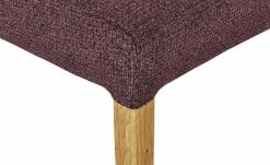 Woodford 2er Set Polsterstuhl Mako | Webstoff grob Bordeaux Eiche geölt -Stühle Verkäufe 2022 15304099 7 202205021317