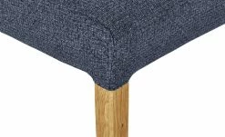 Woodford 2er Set Polsterstuhl Mako | Webstoff grob Nachtblau Eiche geölt -Stühle Verkäufe 2022 15304101 2 202205021317