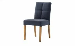 Woodford 2er Set Polsterstuhl Mako | Webstoff fein Nachtblau Eiche geölt -Stühle Verkäufe 2022 15304110 3 202204292232