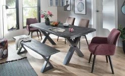 Woodford Polsterstuhl Menda | Bordeaux Schwarz Ja Nein -Stühle Verkäufe 2022 15304138 4 202111252244